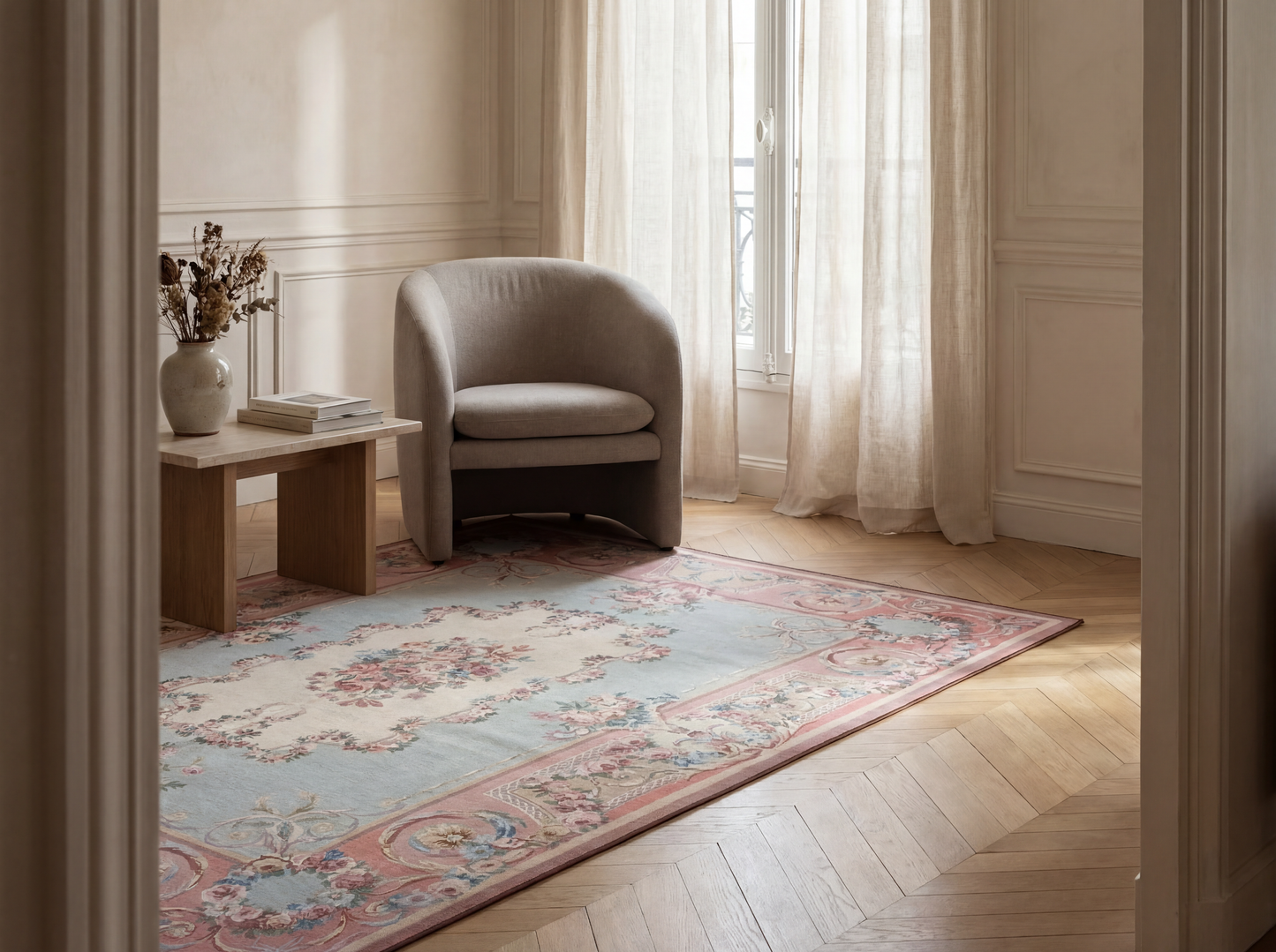 Blush Garden Rug